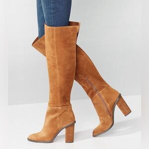 Gianni Bini Brown Over the Knee Boots